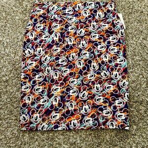 LulaRoe Disney Mickey Mouse skirt